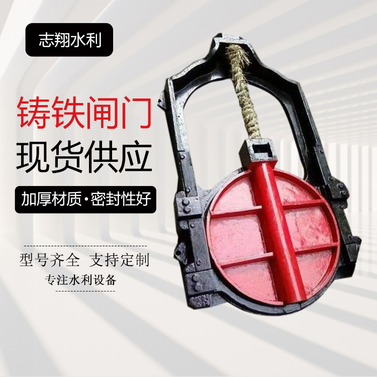 鑄鐵鑲銅方閘門