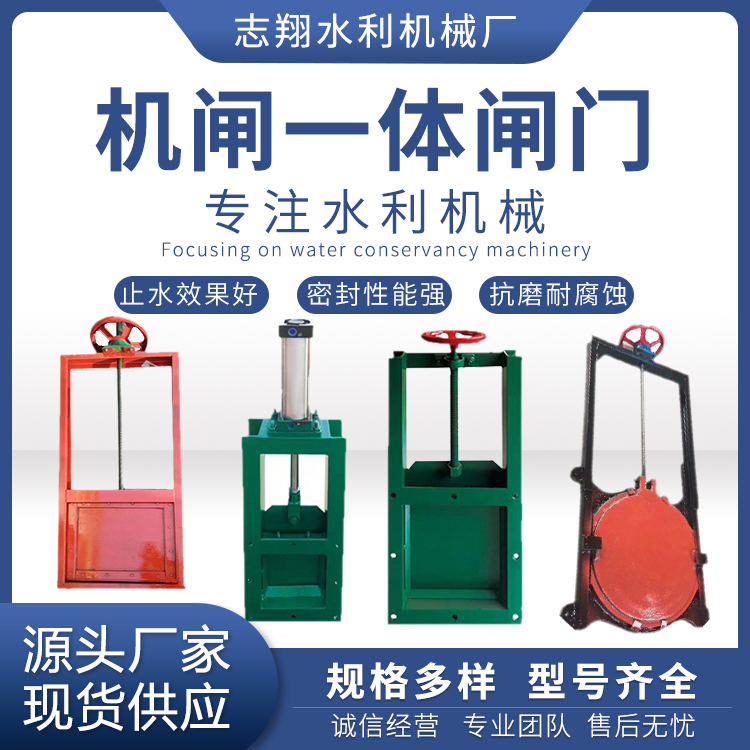 機(jī)閘一體鑄鐵閘門
